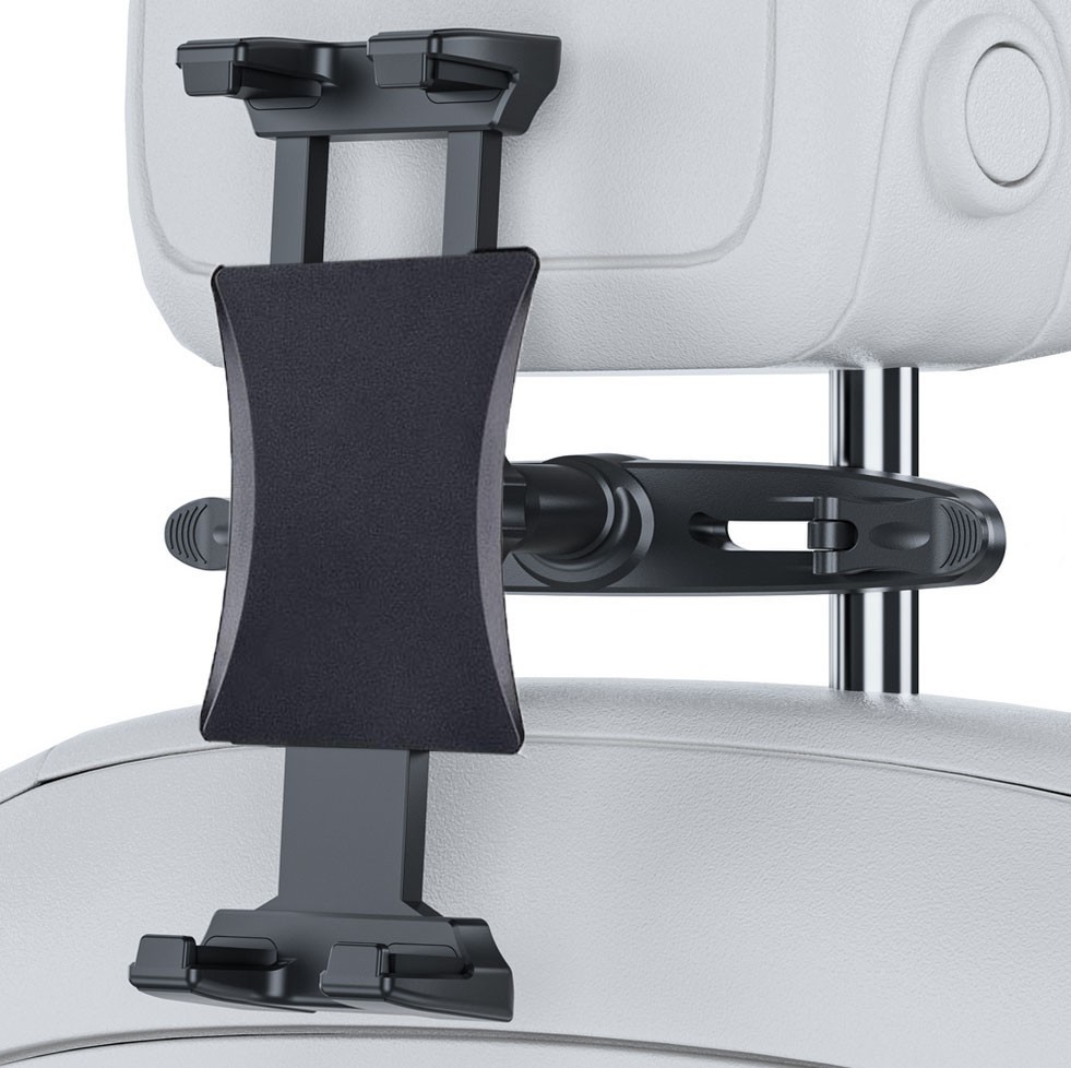 Car Seat Headrest Mount Holder Adjustable Universal for iPhone/Smartphone/Galaxy
