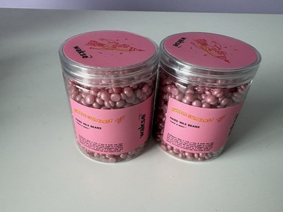 Lot of 2 Wakse Bubble Gum Pink Hard Wax Beads 4.8oz New Free Shipping