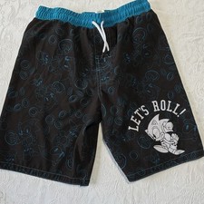 Sega Youth Children's Size L 10/12 Sonic the Hedgehog Swimtrunks swim trunks