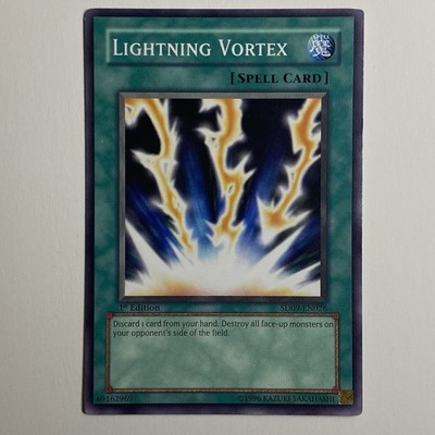 Yu-Gi-Oh! Lightning Vortex SD09-EN026 LP 1st Edition