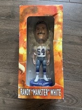 Dallas Cowboys Randy “Manster” White Bobblehead Smokey Mountain Snuff NIB