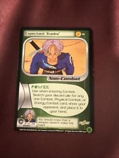 Dragon Ball Z Dbz TCG CCG Card Expectant Trunks 91 Non Foil Limited Staple Card