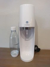 SodaStream One Touch White SOT-001  Sparkling Water Maker With Cord Tested