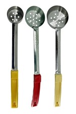 Stainless Steel Portion Control Serving Spoons  Combo Packs 1oz 2oz 3oz Perf...