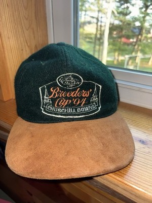Vintage 1994 Breeders Cup Churchill Downs Snapback Hat Wool Suede Brim Cap