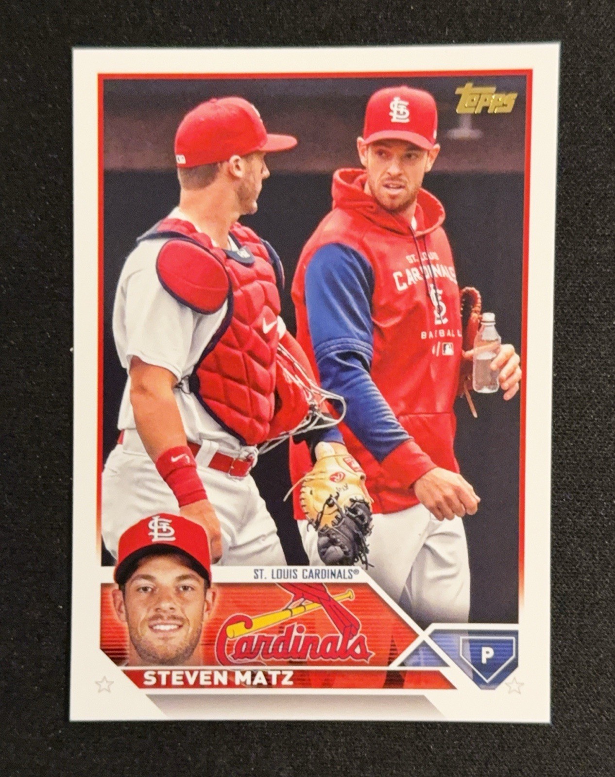 2023 STEVEN MATZ Topps Series 1 SSP Image Variation Golden Mirror #269