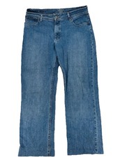 Lee Riders Straight Leg Jeans Womens 130G188 Denim Jeans Spandex Size 16M 34x29