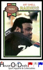 1979 Topps #210 Art Shell Oakland Raiders Vintage Football Card