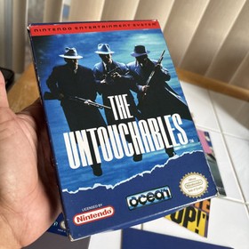 The Untouchables NES Nintendo Entertainment System Complete In Box CIB Mint