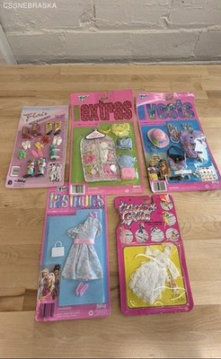 5 VTG Totsy Flair Accessories Packs Clothes/Shoes