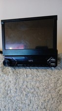 7in Car MP5 Player HD Retractable Screen BT 5.1 Support For Mirror Link Hand
