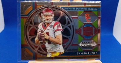 2019 Panini Prizm Draft - Stained Glass Sam Darnold #93