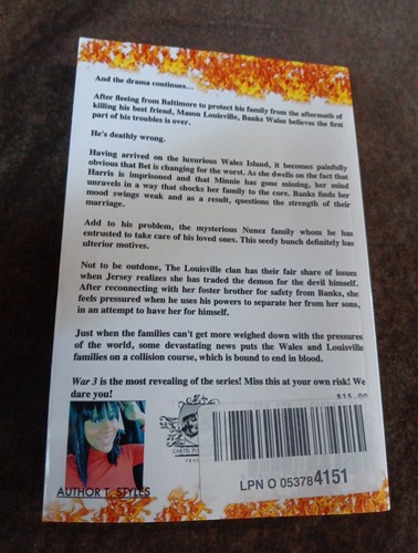 The Cartel Publication Presents War 3 The Land Of The Lous Paperback T Styles - Picture 4 of 4