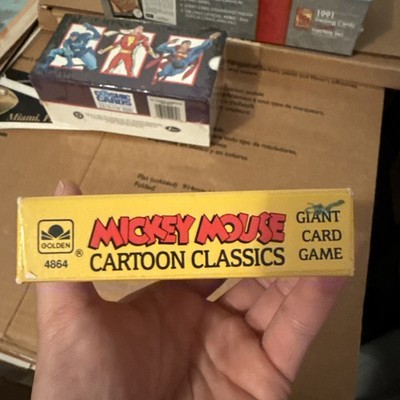 Vintage 80's Walt Disney Mickey Mouse Cartoon Classics Giant