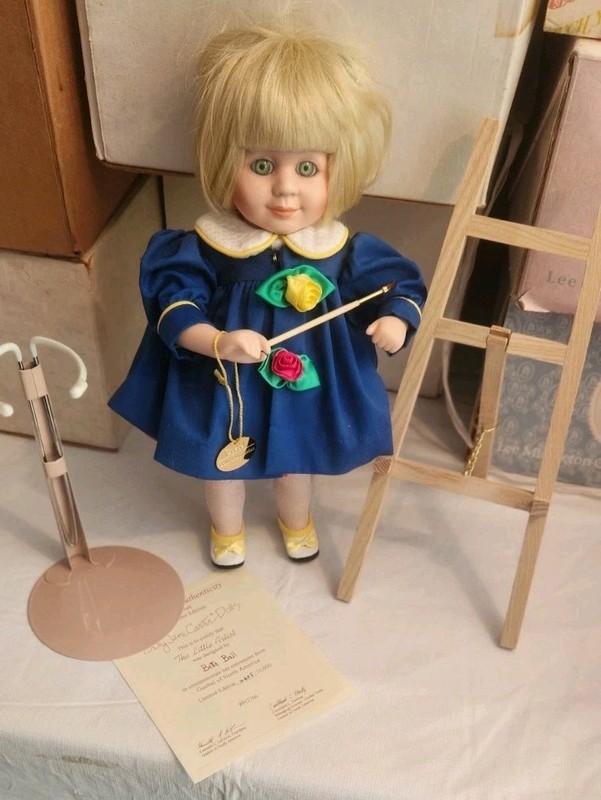 Betty Jane Carter Doll 'The Little Artist' 1997 -limited ed. Goebel B Bette 