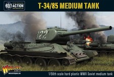 Tanque mediano Bolt Action T34/85 (plástico)