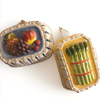  Sigma Tastesetter Fruit Wall Plaque Ceramic Kitchen Decor No Chips