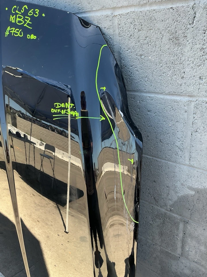 Mercedes Benz CLS63 AMG 2013 2014 2015 16 2017 2018 cupé capó capó OEM 13-18 Foto 4 de 4