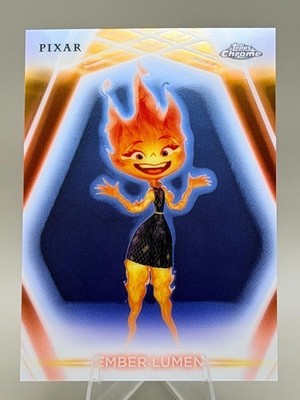 2026 Topps Chrome Disney Neon Etch:  CNE-181 Ember Lumen ~ Elemental