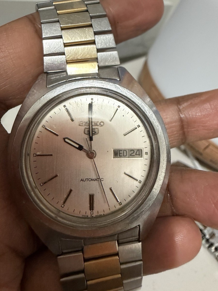 SEIKO 5 7009-3040 Automatic Vintage Working | eBay