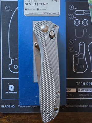 #ad Benchmade 710FE 24 McHenry amp; Williams Seven Ten Folding Knife 4quot; NIB OEM $275.00