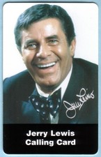 15m Jerry Lewis MDA Chair : Close-up Photo Cable Wireless Phone Card
