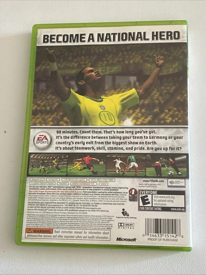 Xbox 360 FIFA 06 Road To FIFA World Cup CIB Complete Tested & Working EA 2005 - Image 2 of 3