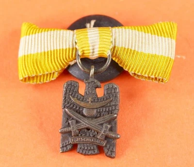 Knopflochdekoration / Miniatur Schlesischer Adler Bewährungsabzeichen 2.Klasse - Bild 1 von 2