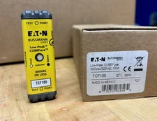1 NEW Bussmann TCF100 CUBE Fuse Dual Element Time Delay 100A 600 VAC 300 VDC