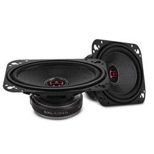 DS18 EXL 4x6” 2-Way Coaxial Speaker with Fiber Glass Cone 60W RMS 3-Ohm