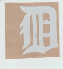 Detroit Tigers FULL SIZE MLB BASEBALL BATTING HELMET DECAL / WINDOW STICKER