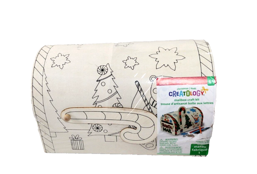Creatology Briefkasten Handwerk Kind Santa Mail Box Weihnachten 10"x6" Neu - Bild 1 von 9