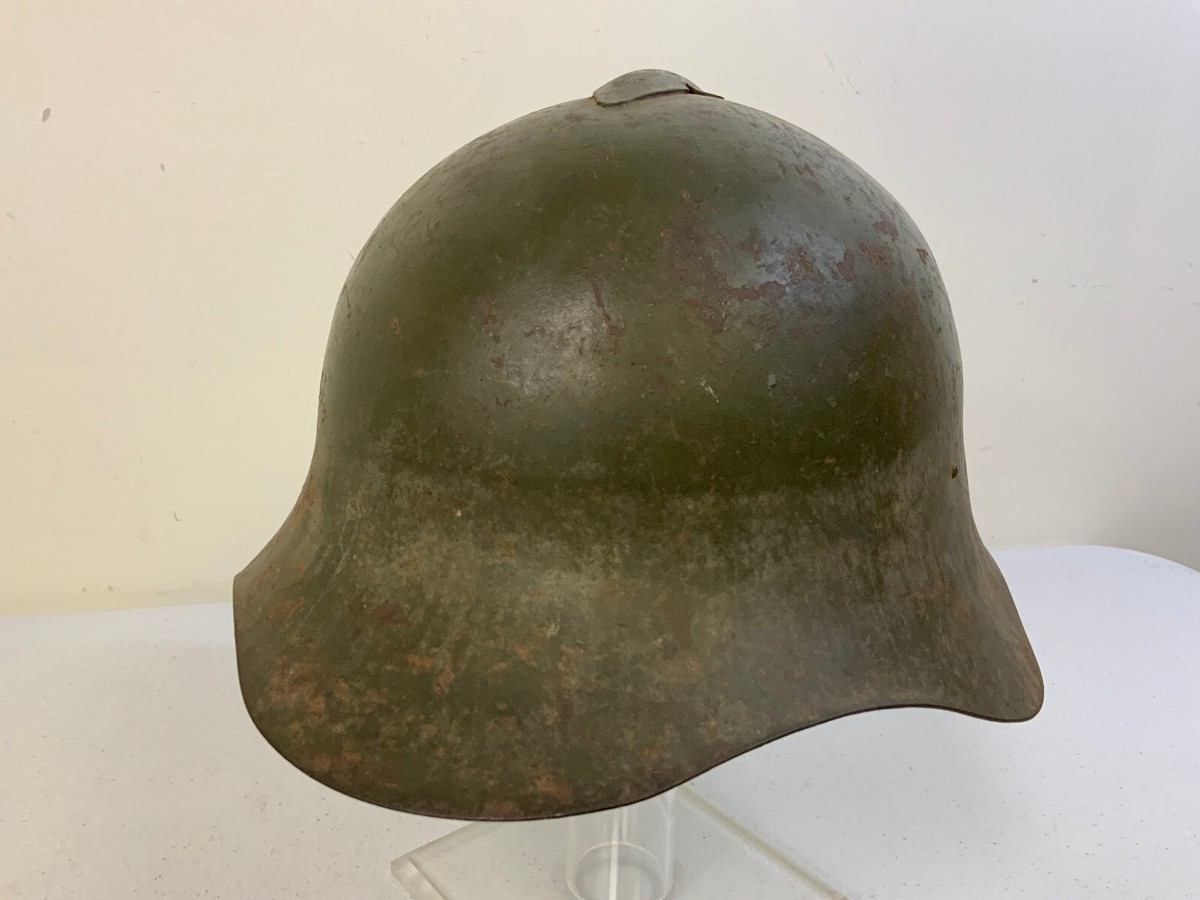 EARLY WWII USSR SOVIET RUSSIAN M36 SSh-36 STEEL HELMET COMPLETE