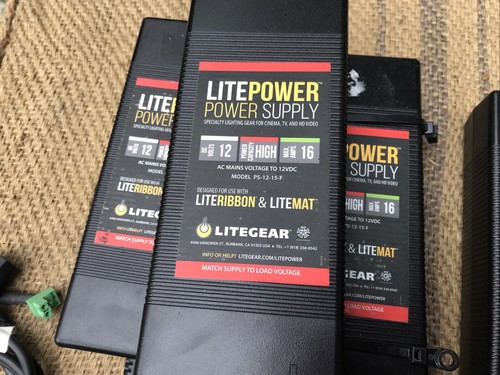 Litegear LitePower Power Supply 12v 16A 160W LED Hybrid RGBx Litemat - Afbeelding 2 van 3