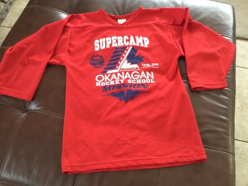 OKANAGAN Hockey School Hockey Vintage Jersey~ Supercamp~ Kids Youth Size XL - Picture 4 of 12