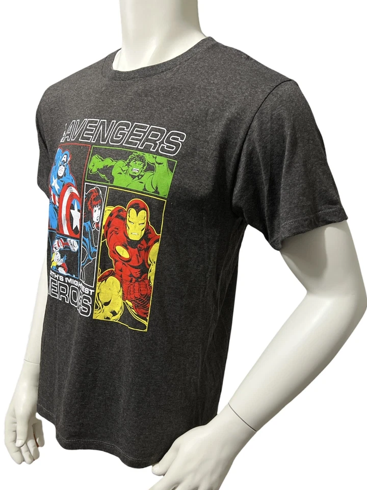 Marvel Comics The Avengers Youth Tshirt Size XL Earths Mightiest Heroes - Image 2 of 4
