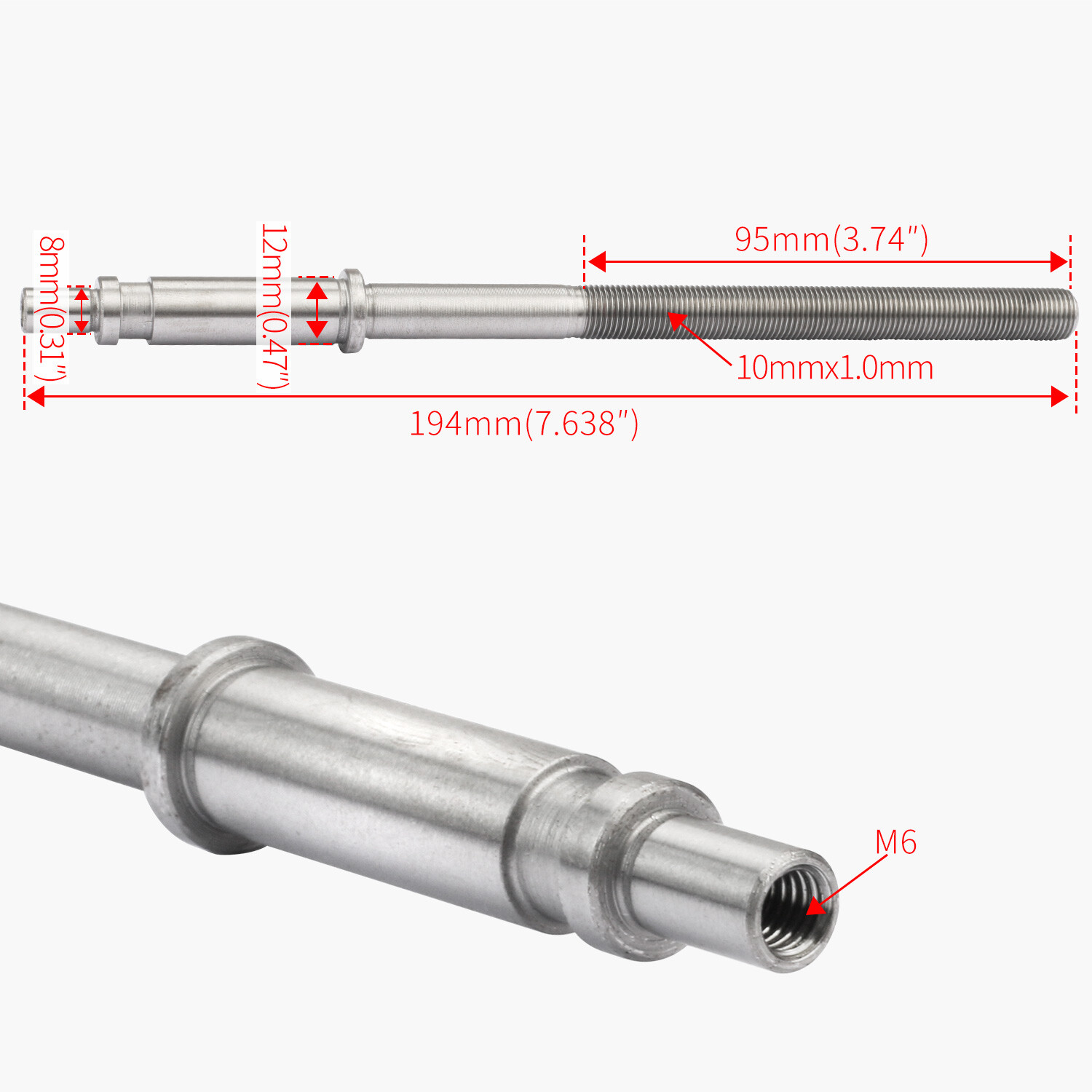 Manovella Per Tornio Maniglia A Sfera Incrociata Per CX704 - Foto 3