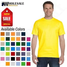 Gildan DryBlend Men's Short Sleeves Preshrunk 50/50  Cotton S-XL T-Shirt R-G800