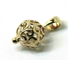 Kaedesigns New Genuine 9ct 9K Yellow Gold 10mm Filigree Ball Pendant -Free Post
