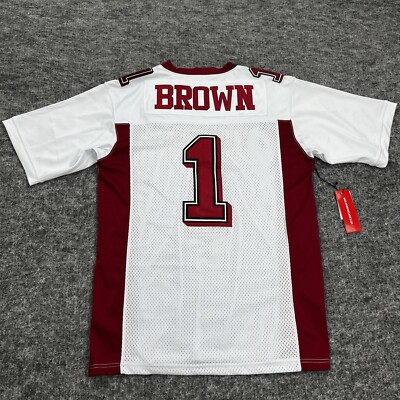トップス SHISHIKUI REMI RELIEF football lt /BROWN Antonio Brown Miami Norland Vikings Jersey Mens Large High School