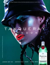TANQUERAY GIN AD #54 RARE 2000 OUT OF PRINT VINTAGE 