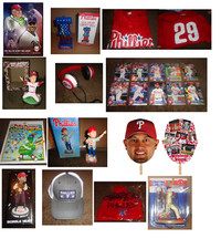 PHILLIES-2018 PICK A GIVEAWAY CAP/KNIT/BOOK/HEADPHONES/BOBBLEHEAD/CARDS SGA