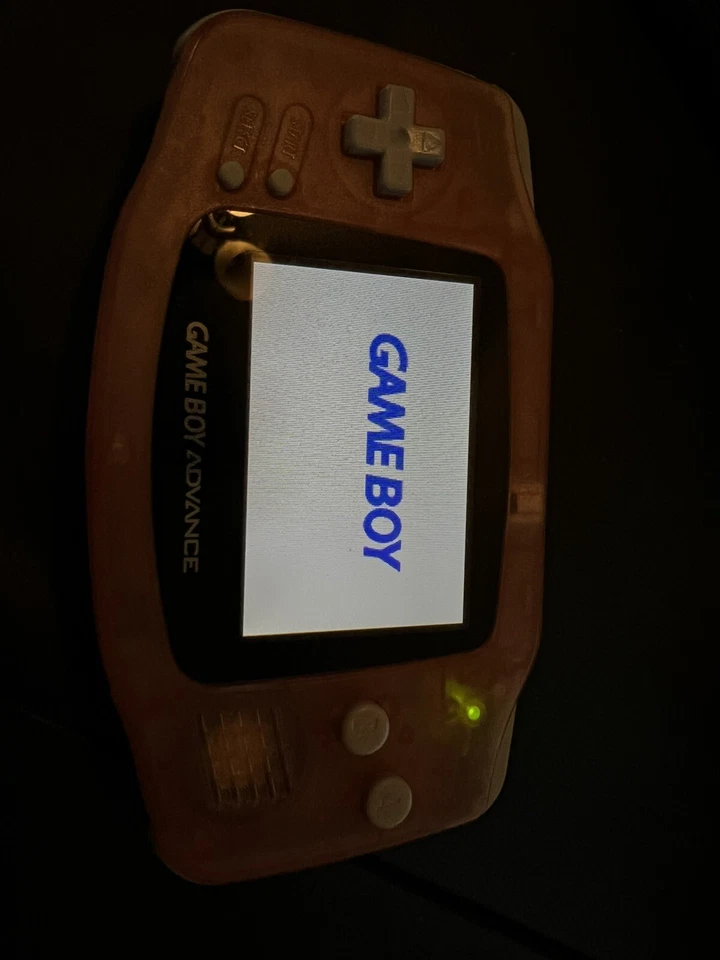 Nintendo GBA  Pink Console (iPS V2 Backlight) - Image 3 of 4