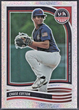 2024 USA Baseball Stars & Stripes Opening Day Sparkle #175 Chase Cotton - MINT