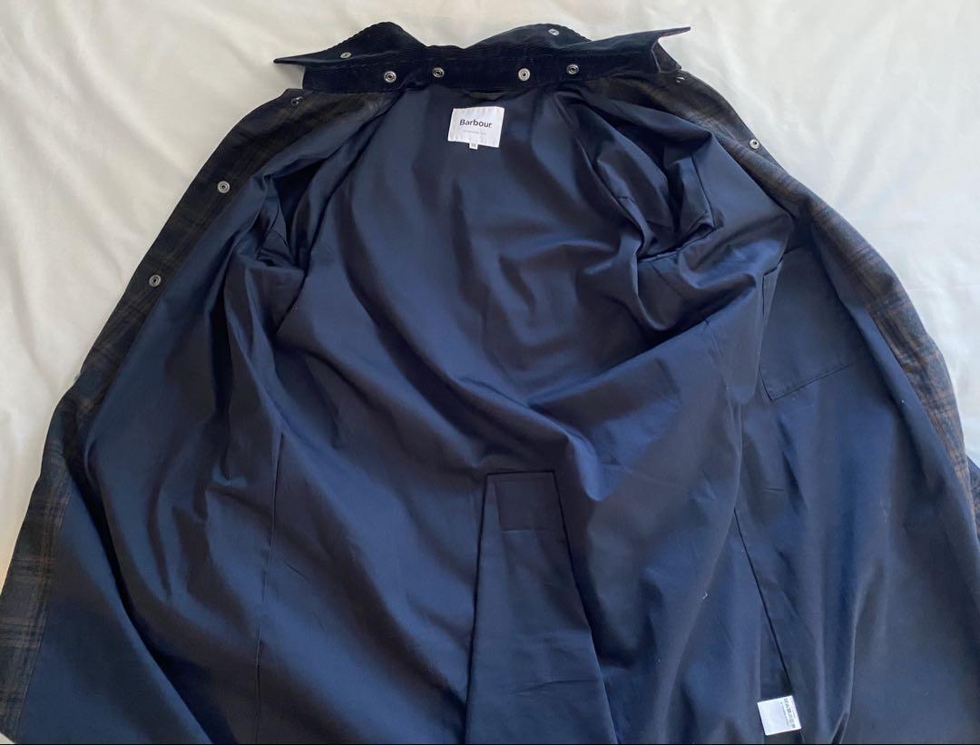 Barbour Oversized Burghley Check Wool Jacket Size 36 Men's Barbour Oversized Burghley Check Wool Jacket Size 36 Men's
