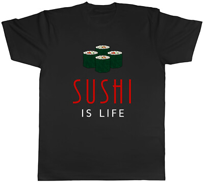 Sushi Is Life [Sushi Rolls] Herren Unisex T-Shirt Tee