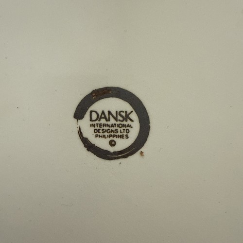 DANSK INT DESIGNS LTD PHILIPPINES BLUE & WHITE LARGE SERVING BOWL 10.5” - 第 10/10 張圖片