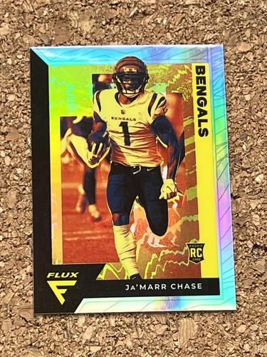 2021 Chronicles Flux JA MARR CHASE Silver Prizm Rookie RC FX 12 EBay
