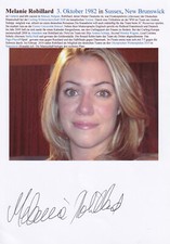 Autograf - Melanie Robillard (curling)