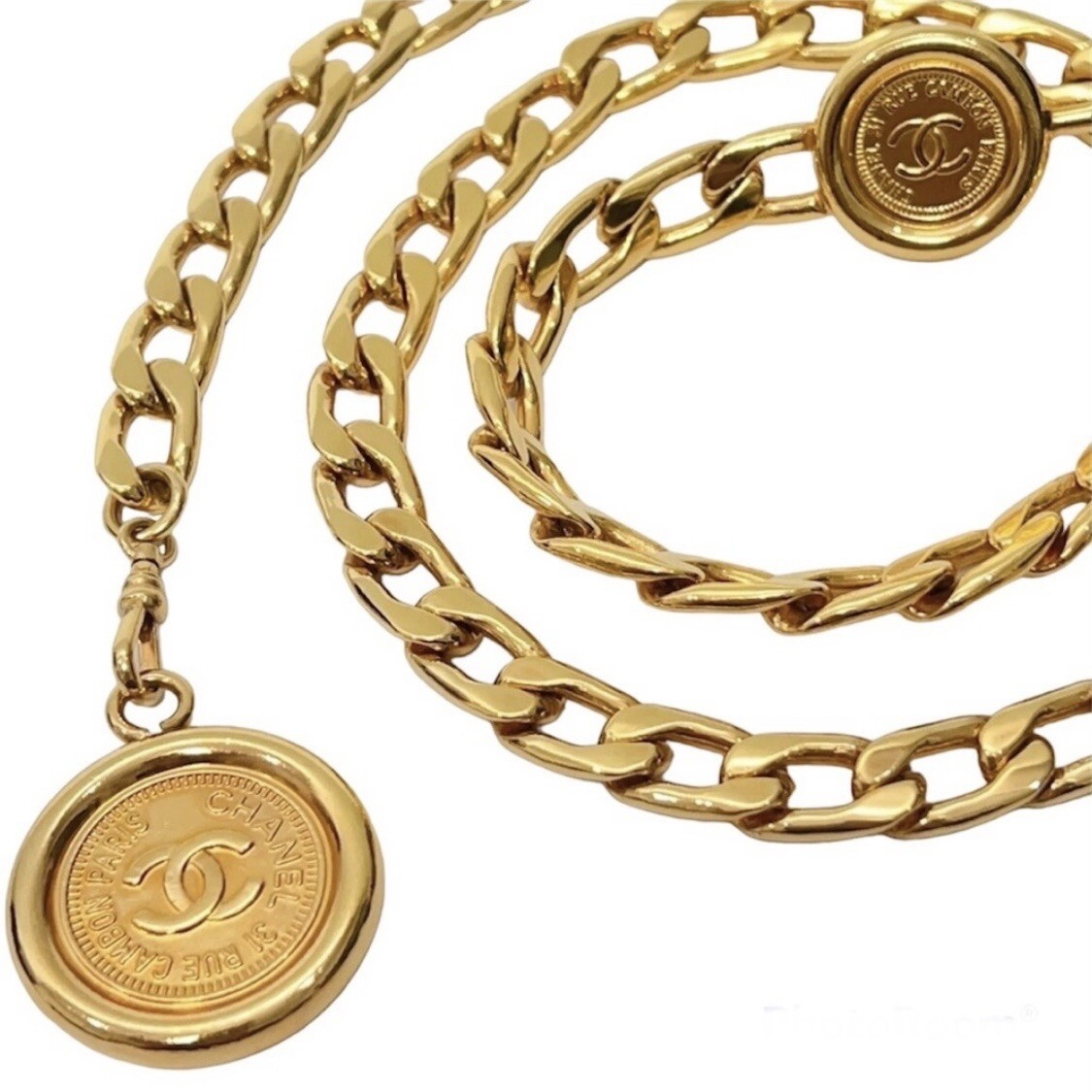 CHANEL Lambskin Chain Medallion Rue Cambon Belt Necklace Chanel Paris 31 Rue de Cambon Belt Necklace – Luxmary Handbags main image 2